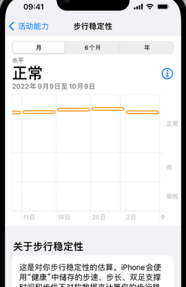 玛纳斯iPhone手机维修如何在iPhone开启'步行稳定性通知'