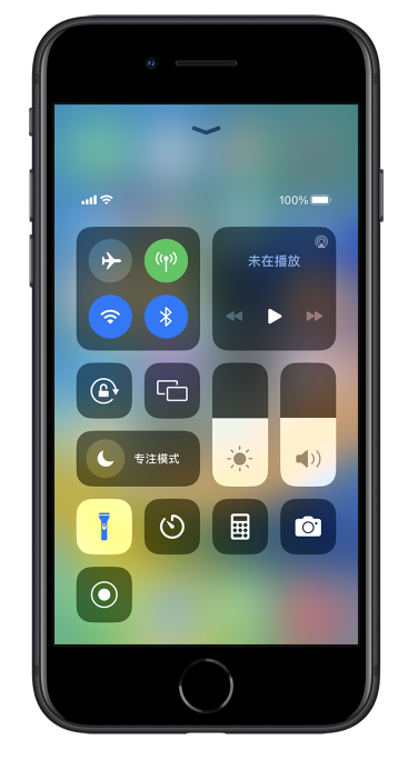 玛纳斯苹果14维修分享苹果iPhone 14 Pro手电筒开启方法 